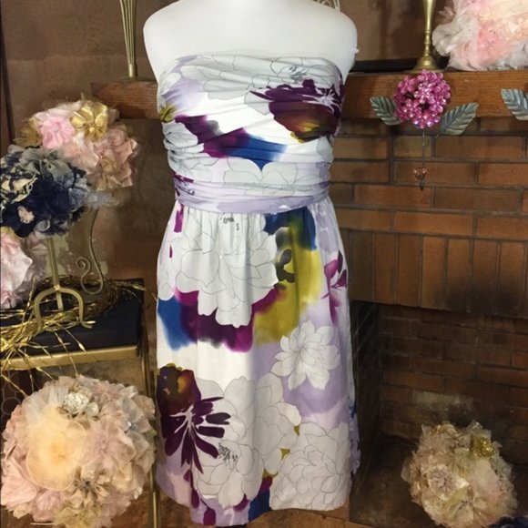 The Limited strapless lavender dress - Picture 1 of 1